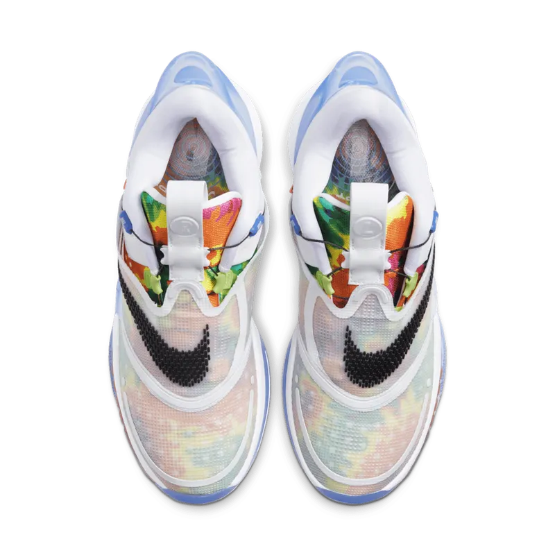 Nike Adapt BB 2.0 Tie Dye (US Charger) White/Black-Multi-Color (BQ5397-100)