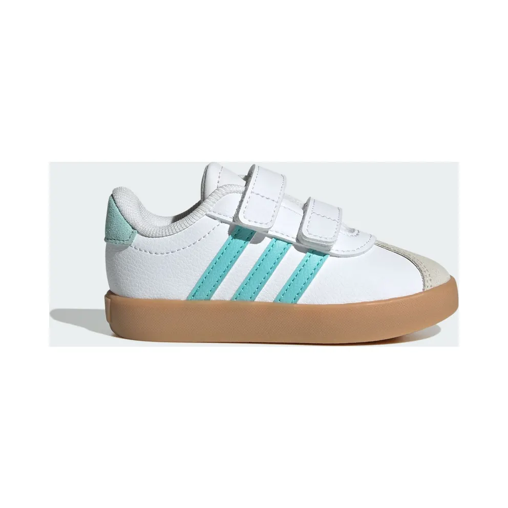 adidas VL Court 3.0 Cloud White Flash Aqua Alumina (JS2597)