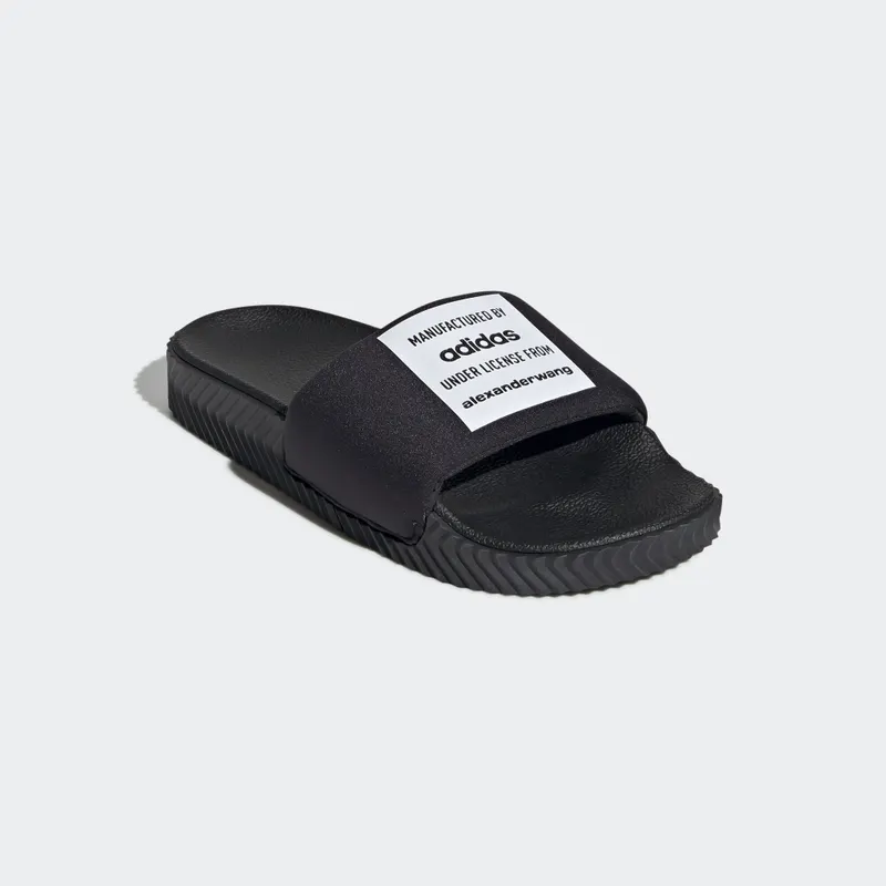 adidas Adilette Alexander Wang Black Core Black/Core Black/Core White (G28220)