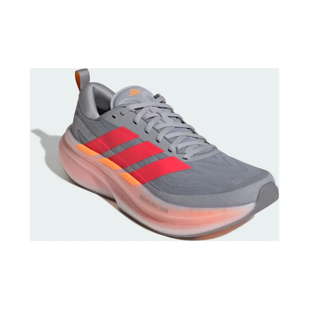 Adidas SUPERNOVA GLIDE Running Shoes Halo Silver / Lucid Red / Grey (KI8024)