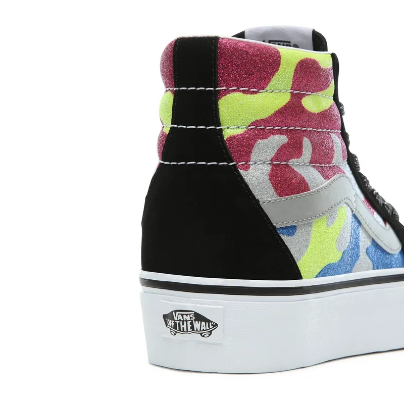VANS After Dark Sk8-hi Platform 2.0 Shoes (Black)