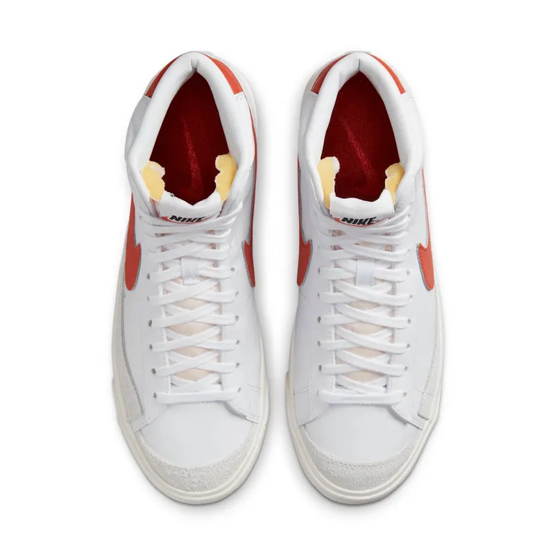 Nike Blazer Mid ’77 “White / Cinnabar” (DZ4408-100)