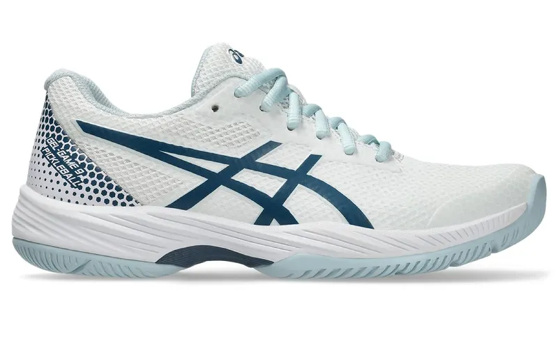 ASICS Gel-Game 9 Pickleball White Vintage Indigo (1042A243-100)