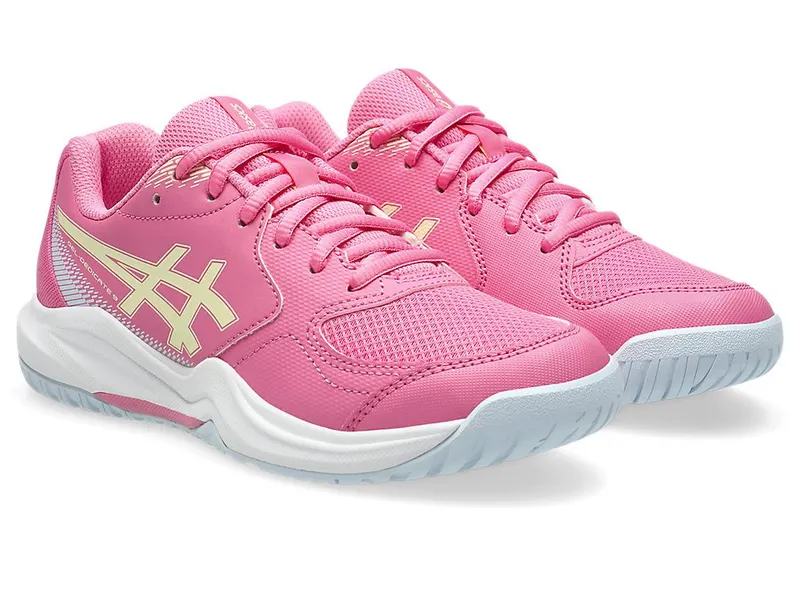 ASICS GEL-DEDICATE 9 GS “Dragon Fruit / Soft Yellow” (1044A085-700)