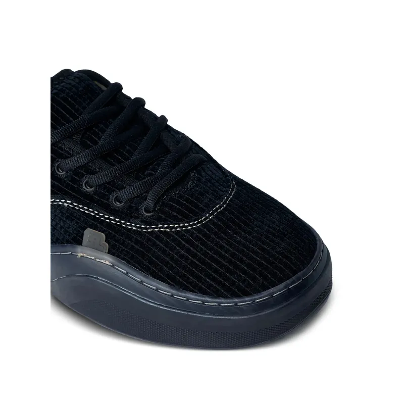 Erl Corduroy Coupe Lace-up “Black” (ERL11SH06 DKBLK)