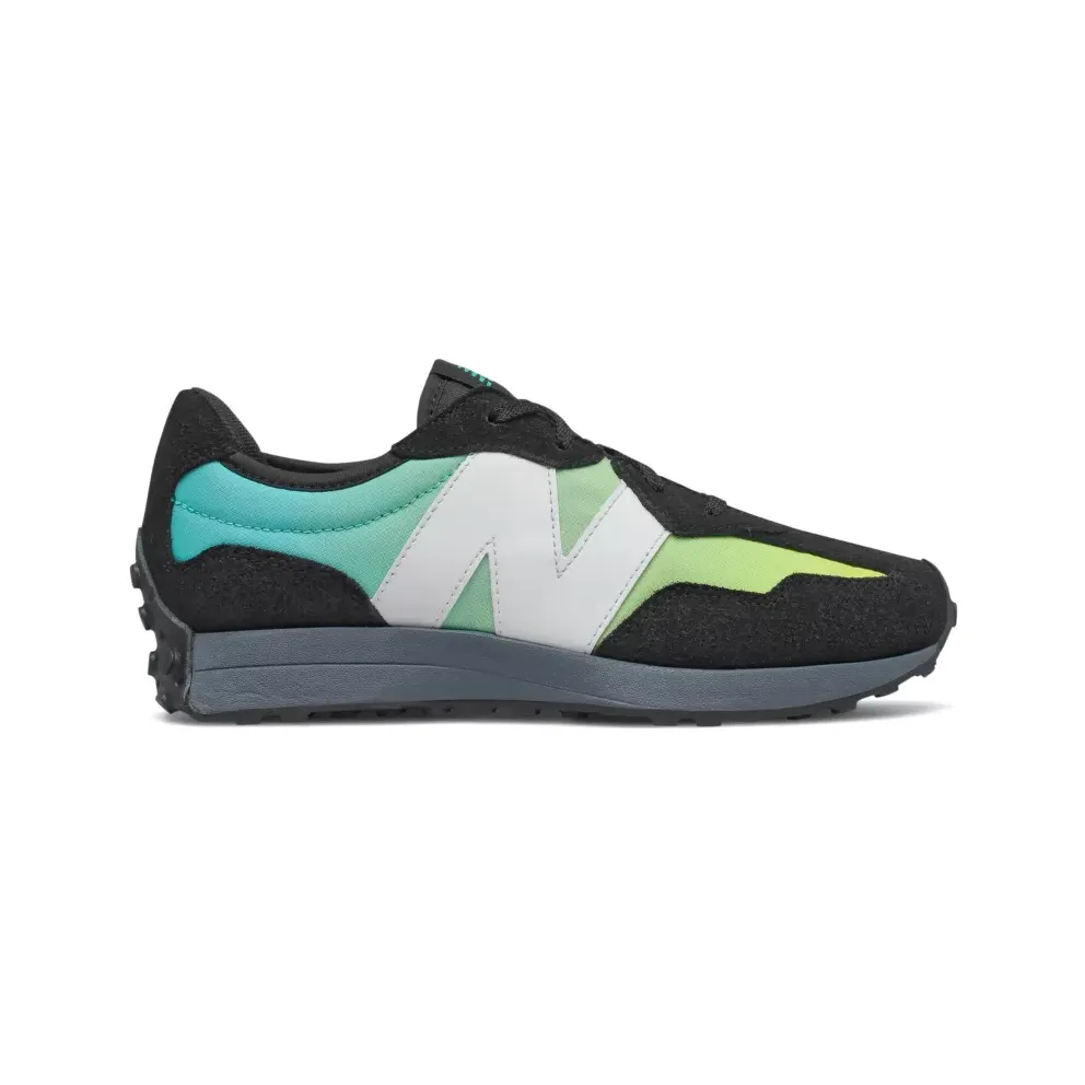 New Balance 327 Black Summer Jade (GS) (GS327SA)