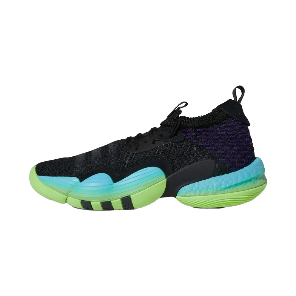 adidas Trae Young Basketballschuh 2.0 Core Black / Core Black / Team Solar Green (H06473)