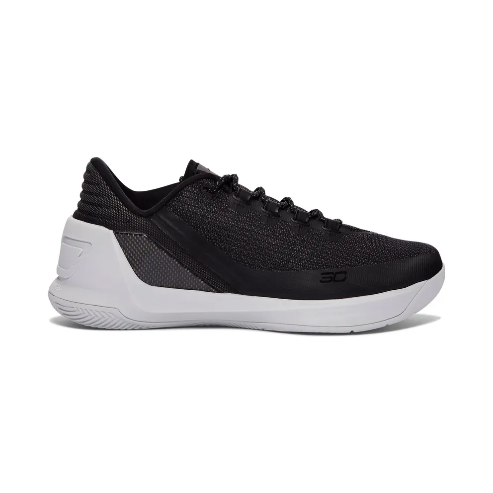 Under Armour Curry 3 Low Black White (1286376-001)