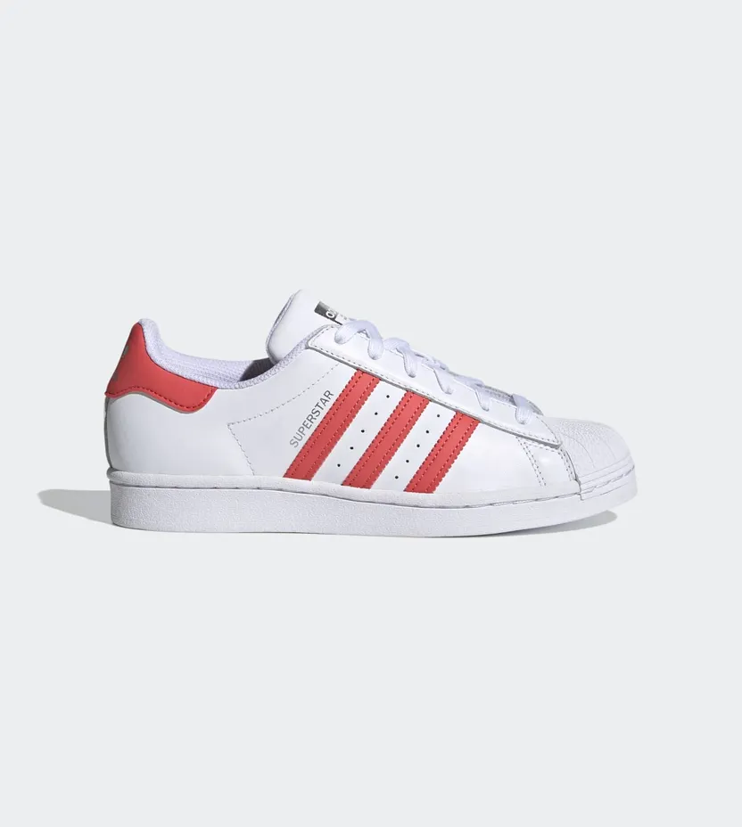 adidas Superstar Cloud White / Crew Red / Matte Silver (FX6075)
