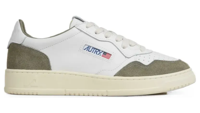 Autry Medalist suède sneakers – Wit (AULMFTSOFLEASUEDE)