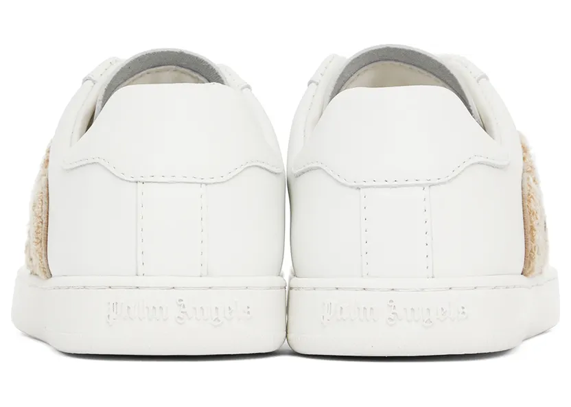 Palm Angels White New Teddy Bear Sneakers (PWIA036C99LEA0010160) (2)