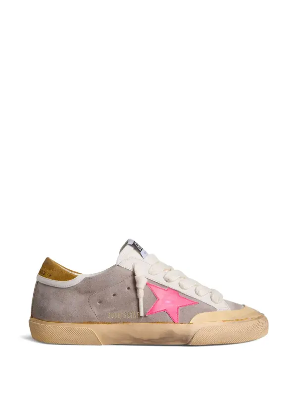 Golden Goose Super-Star sneakers with ster-patch – Grey (GWF01026F007997)