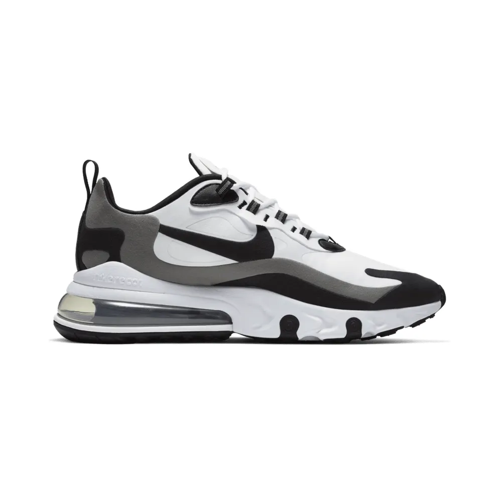 Nike Air Max 270 React White Black Metallic Pewter White/Black-Metallic Pewter (CT1264-101)