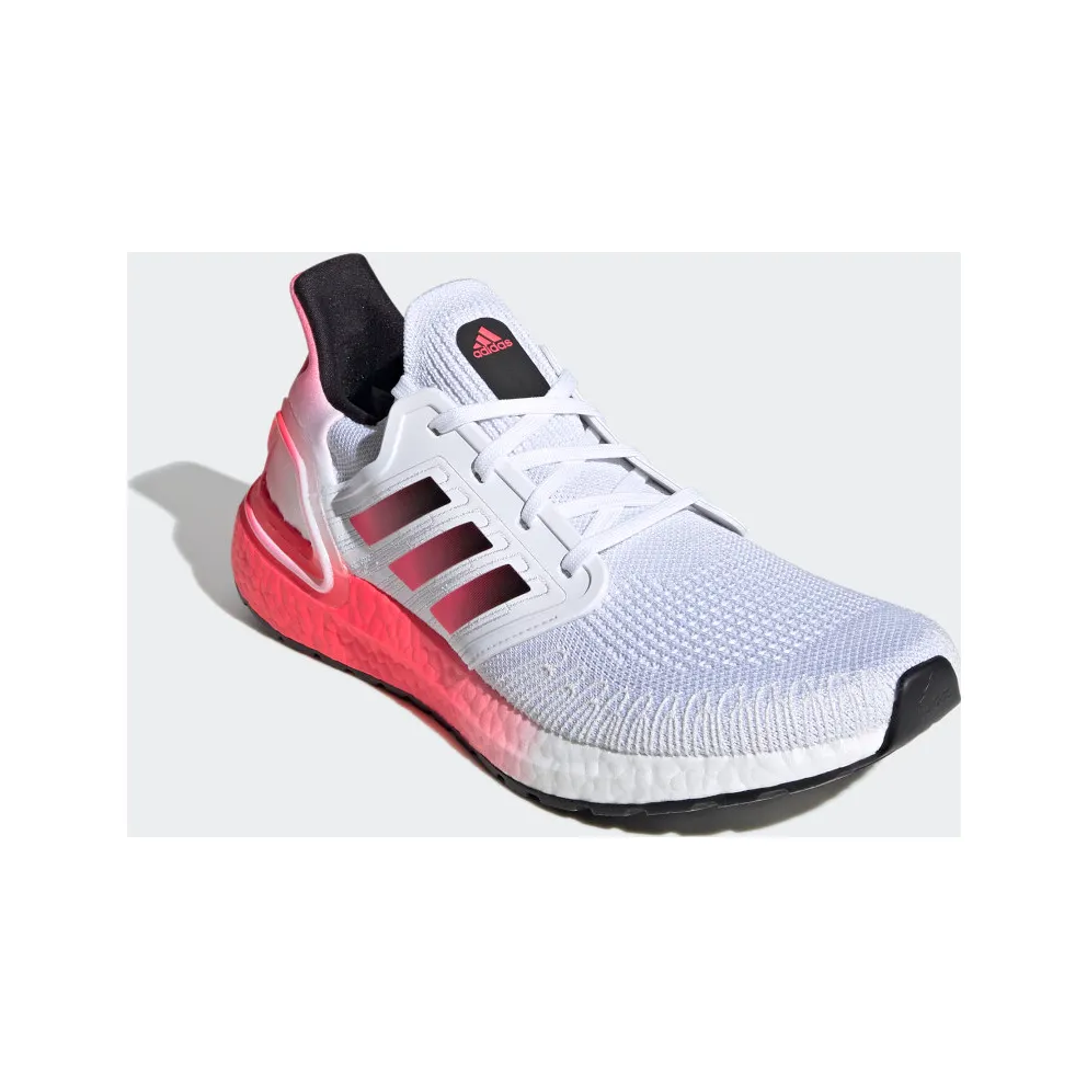 Adidas UltraBoost 20 ‘Pink Gradient’ Cloud White/Core Black/Signal Pink (EG5177)