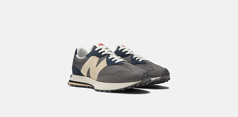 New Balance New Balance Unisex 327 Grey/Blue (MS327MD)