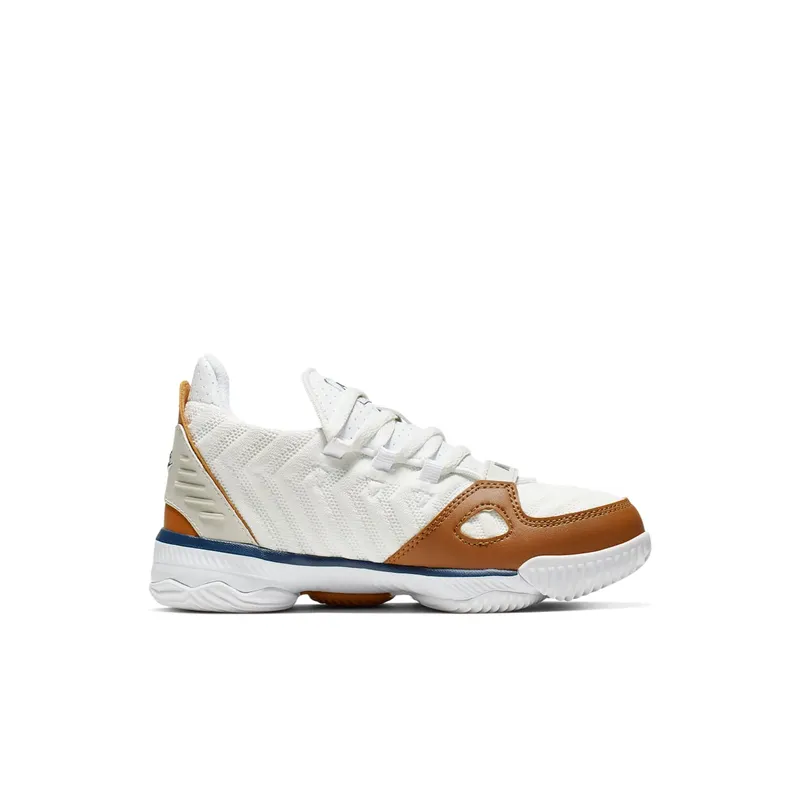 Nike LeBron 16 Medicine Ball (PS) White/Midnight Navy-Ginger (CJ6705-100)