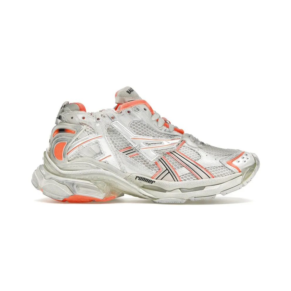 Balenciaga Runner Trainer Fluo Orange (677403W3RBM9770)