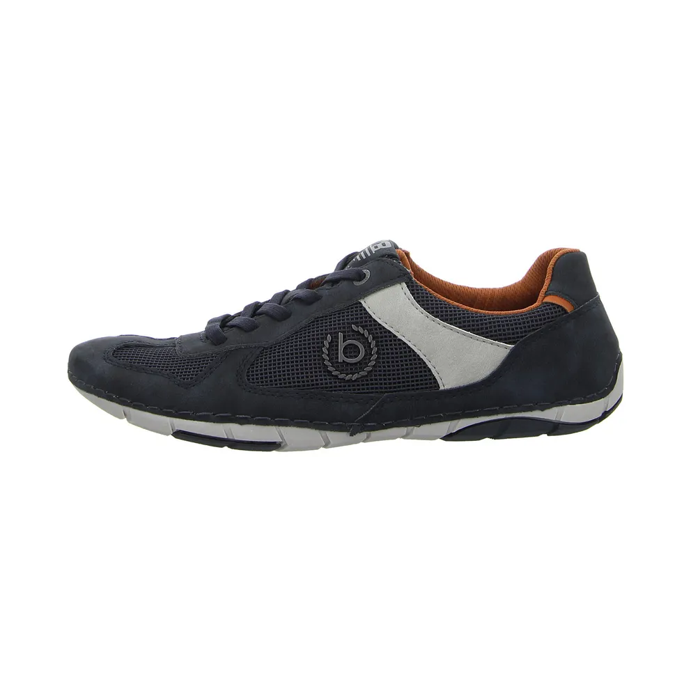 Bugatti Sandstone with vlakken and logoplakkaat – Blue (325A7P065000)
