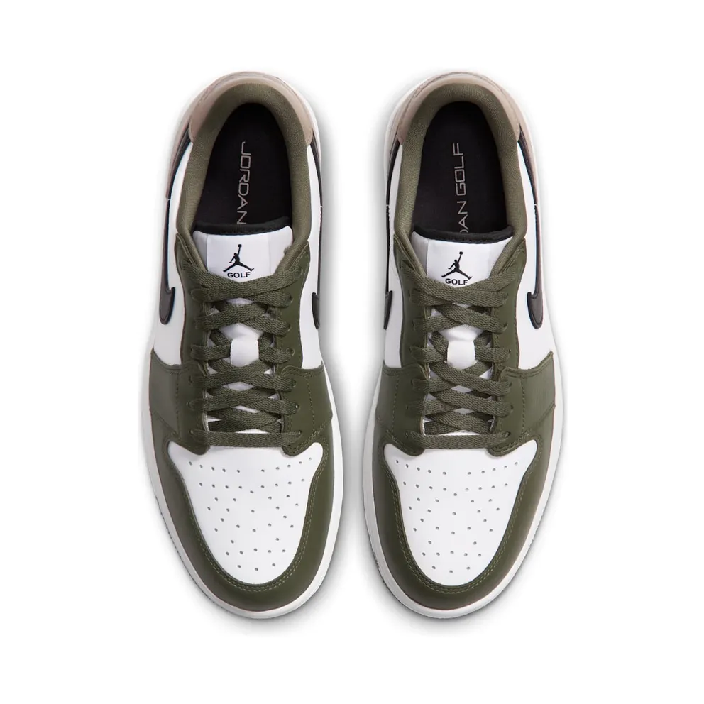 Air Jordan 1 Golf – “White / Medium Olive / Khaki / Black” (DD9315-121)