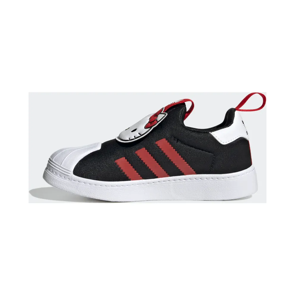 Adidas Superstar 360 Core Black / Vivid Red / Cloud White (HQ4093)