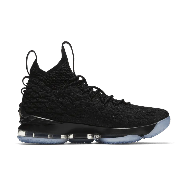 Nike LeBron 15 Black Gold Black/Black-Metallic Gold (897648-006)
