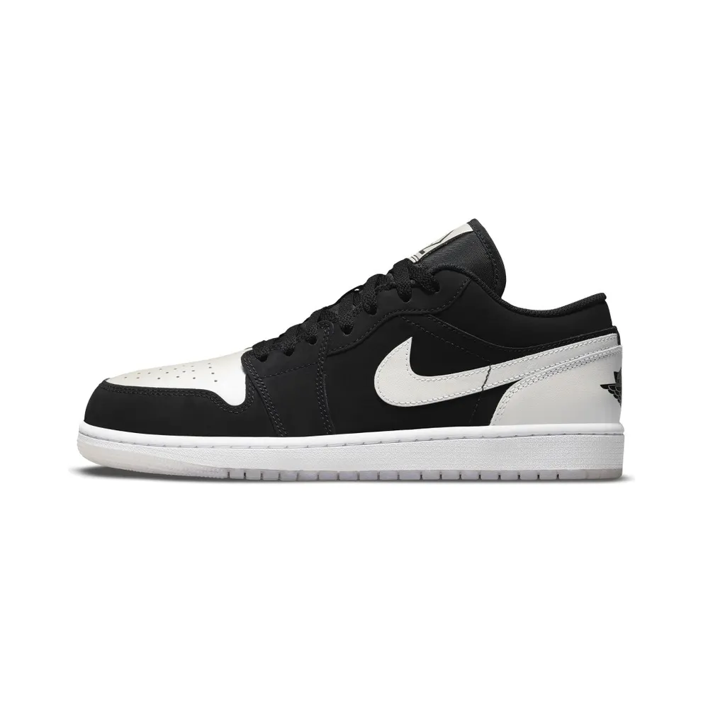 Air Jordan 1 Low Black White Diamond (DH6931-001)