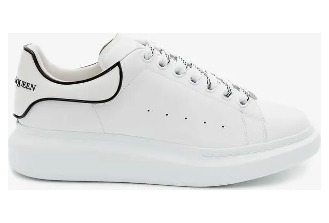 Alexander McQueen Oversized White Black Trim (625156WHXMT9074)