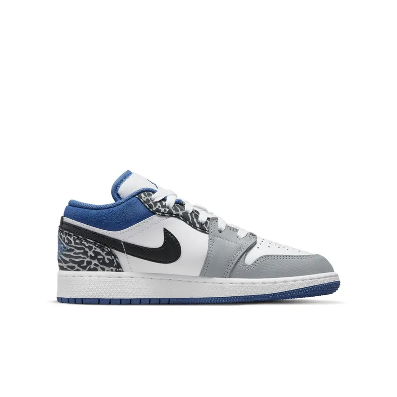 Air Jordan 1 Low SE Older Kids’ White (DQ2514-140)