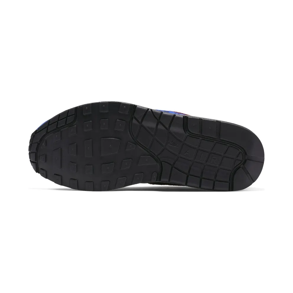 Nike Air Max 1 Black Leopard (W) Black/Red-Royal (BV1977-001)