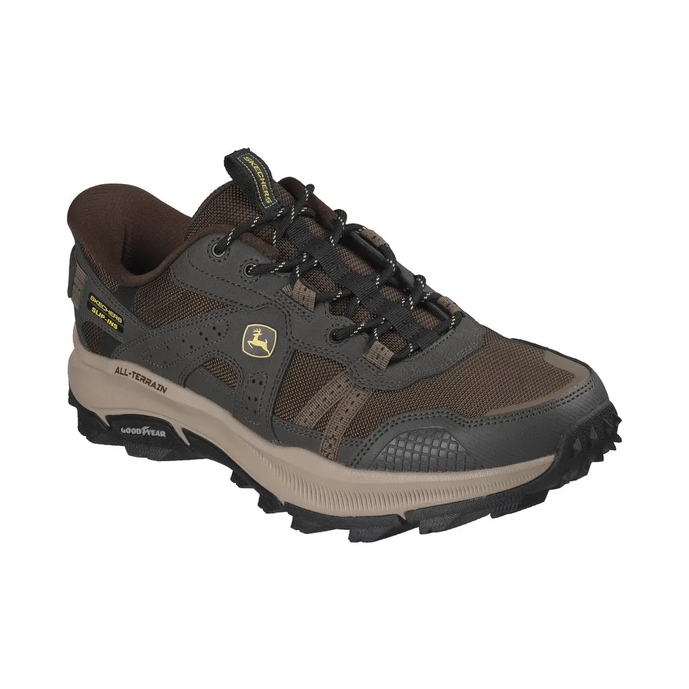 Skechers Slip-ins John Deere Relaxed Fit: Equalizer 5.0 Trail – Harvest Sneaker Brown/Black