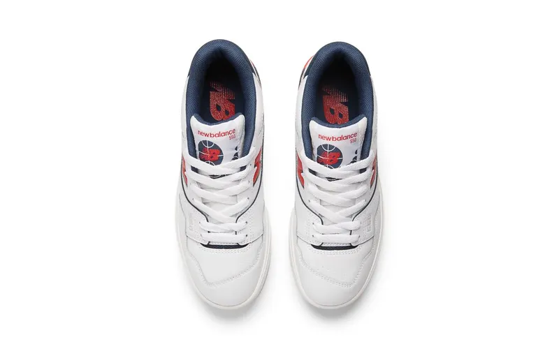 New Balance 550 White True Red (GSB550ED)