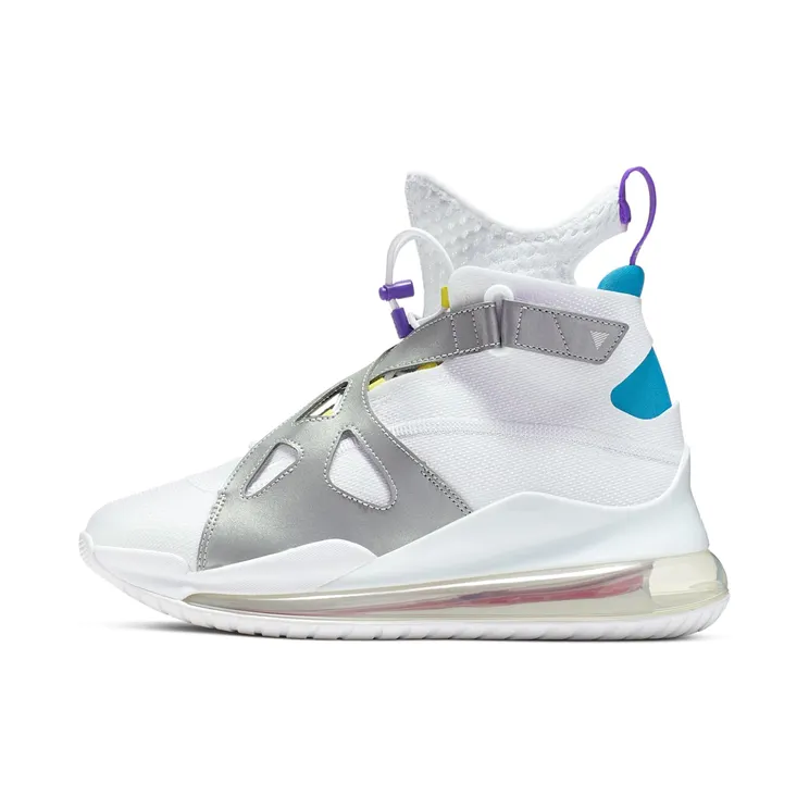 Jordan Air Latitude 720 White Aqua “White / Metallic Silver / Bright Concord / Dynamic Yellow” (AV5187-100)