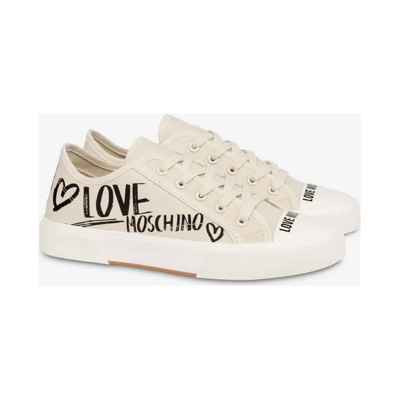 Moschino Hohe Sneakers Aus Canvas Pop Love (POLJA15112G1IJP0102)