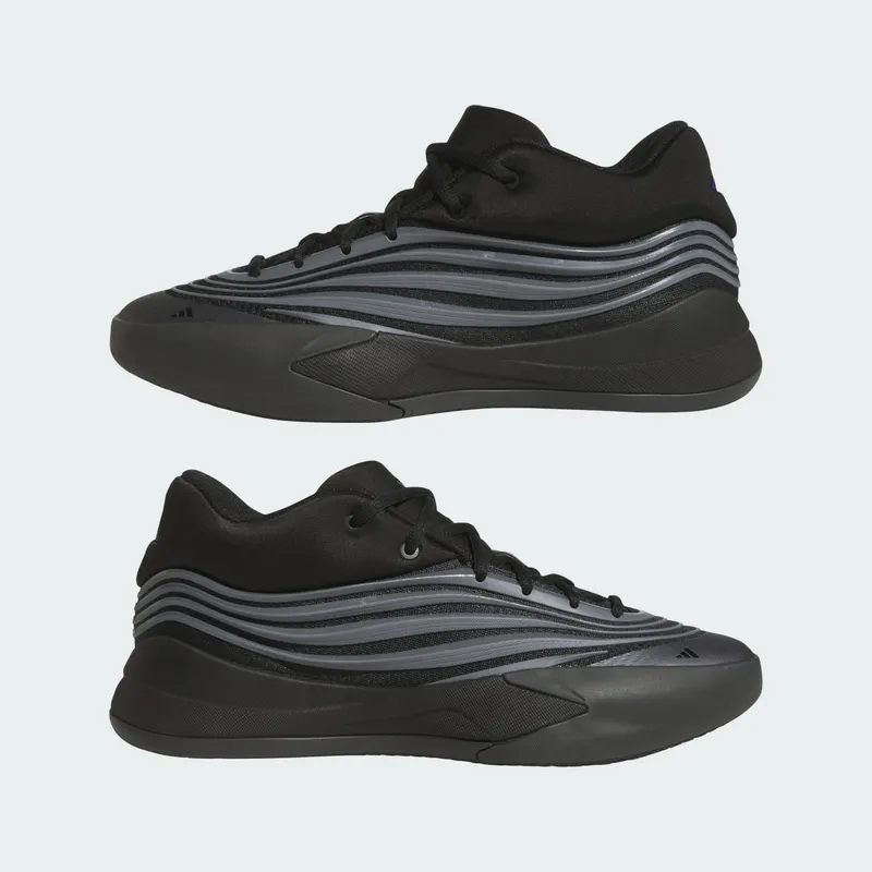 Adidas Dame X Core Black / Iron Metallic / Lucid Blue (JP6090)