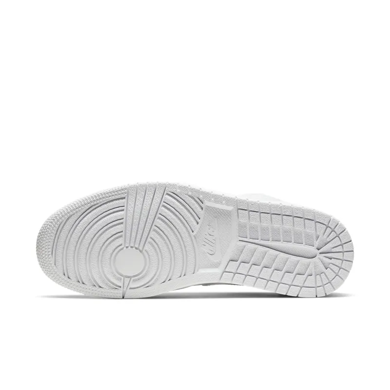 Jordan 1 Low Triple White Tumbled Leather White/White/White (553558-130)
