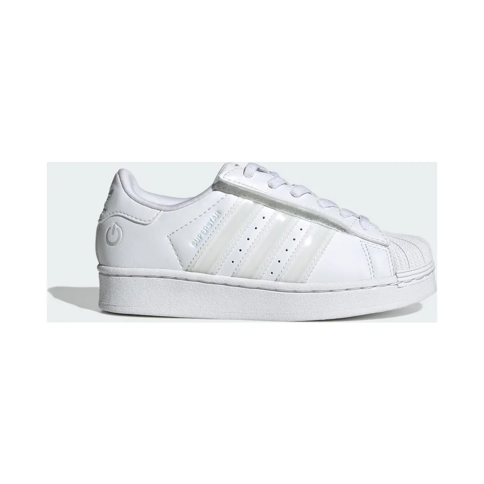 Adidas Superstar Led Lights Comfort Closure Elastic Lace Kids Cloud White / Cloud White / Cloud White (JQ6418)