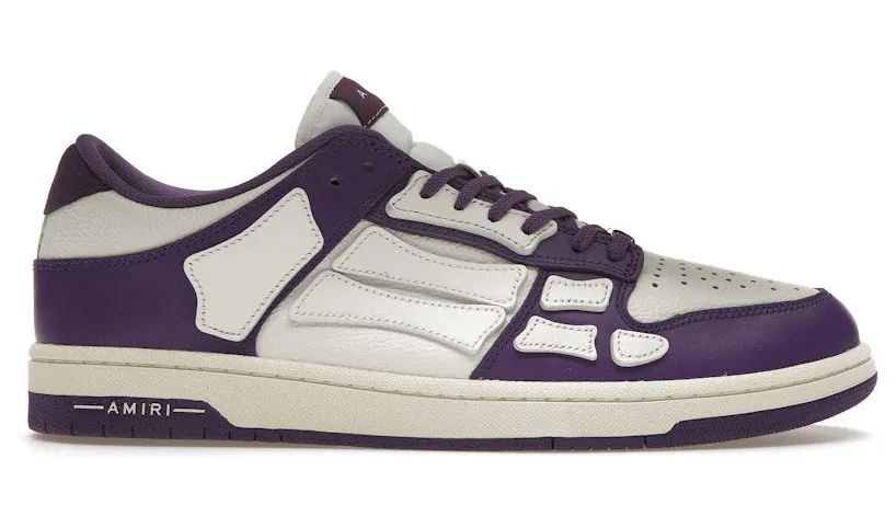 AMIRI Skel Top Low Purple White (PS23MFS003-510)