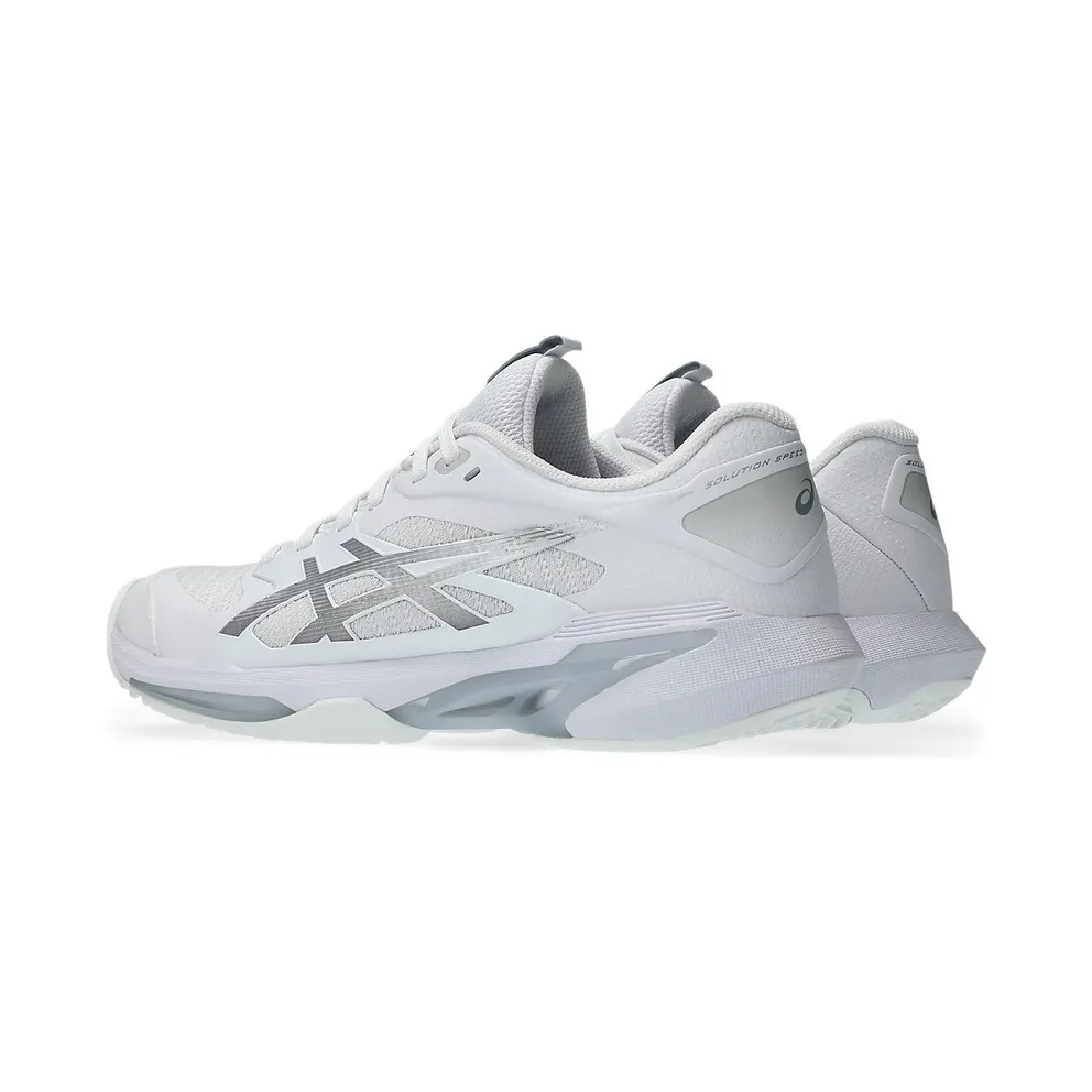 ASICS SOLUTION SPEED FF 4 CLAY “White / Pure Silver” (1042A305-101)