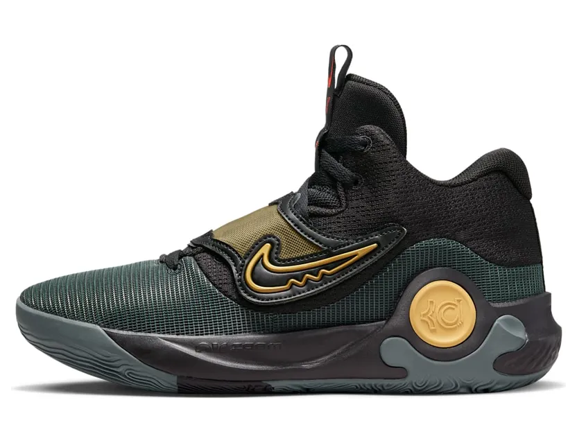Nike KD Trey 5 X Black Metallic Gold Green (DD9538-010)