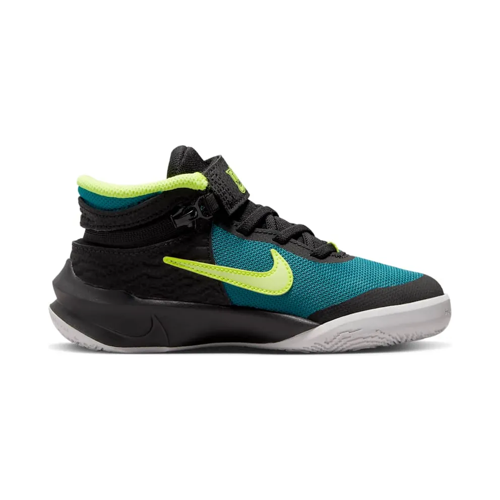 Nike Team Hustle D 10 FlyEase Younger Kids’ Easy On/Off Black (DD7302-012)