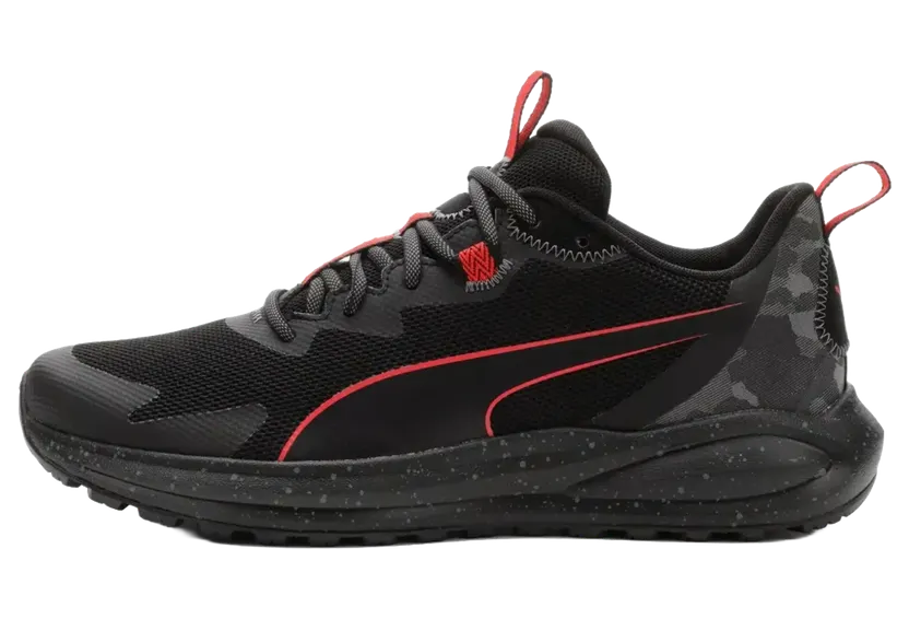 Puma TWITCH RUNNER TRAIL CAMO “BLACK PINK” (378040-01)