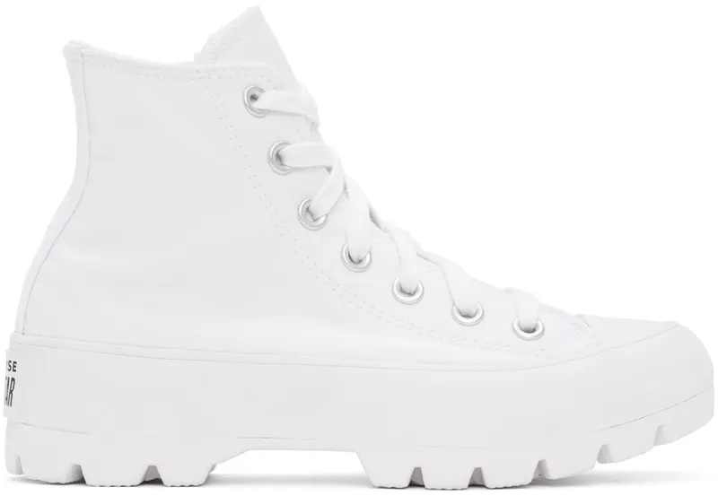 Converse Chuck Taylor All Star High Lugged ‘White’ White/Black/White (565902C)
