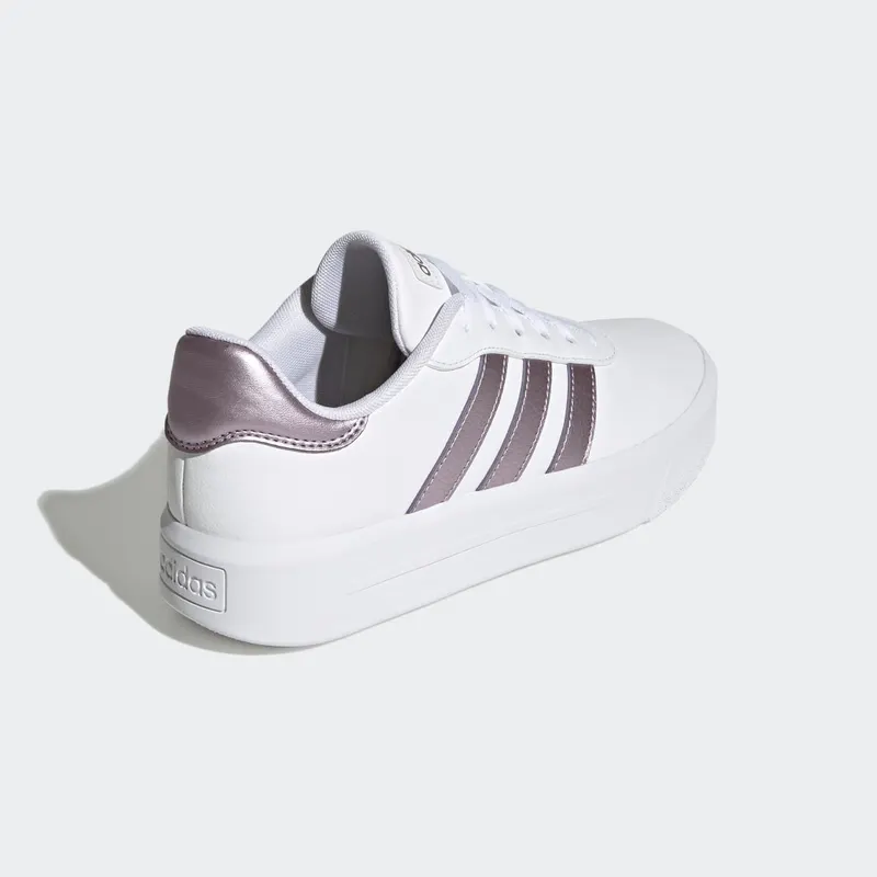 Adidas Court Platform Cloud White / Matt Purple Met. / Purple (GV8999)