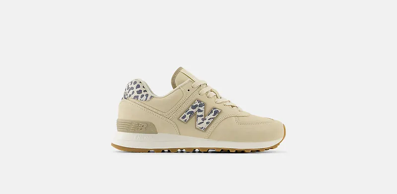 New Balance 574 Sea Salt Leopard (WL574IH2)