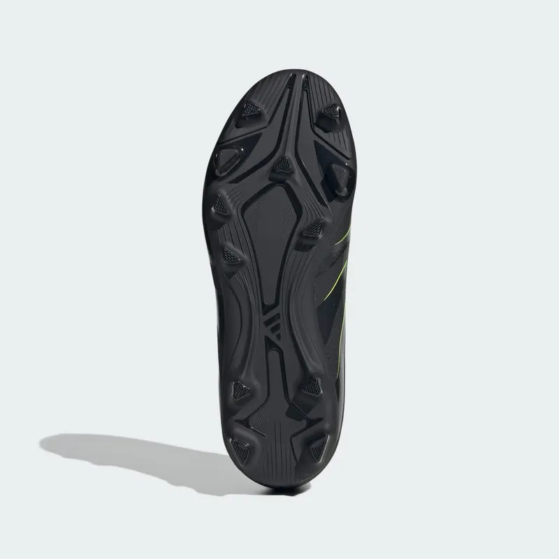 adidas Predator Club FG/MG Core Black Carbon Lucid Lemon (JH8869)