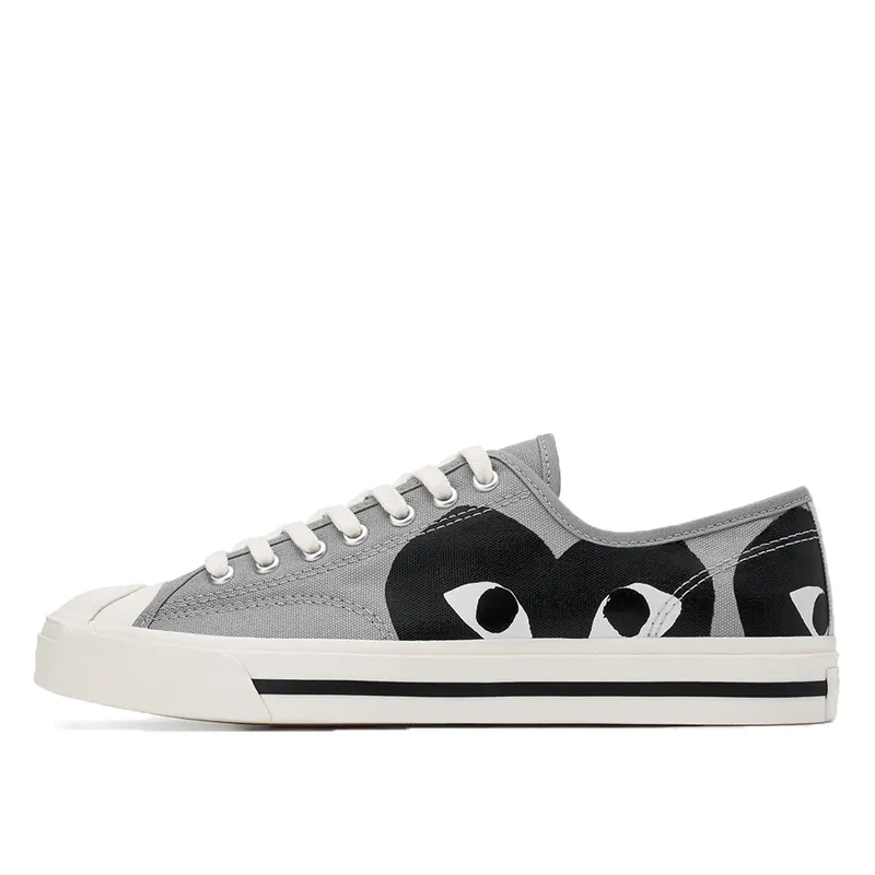 Converse Converse x Comme des Garçons PLAY Jack Purcell Low Top Drizzle/egret/black (171259C)