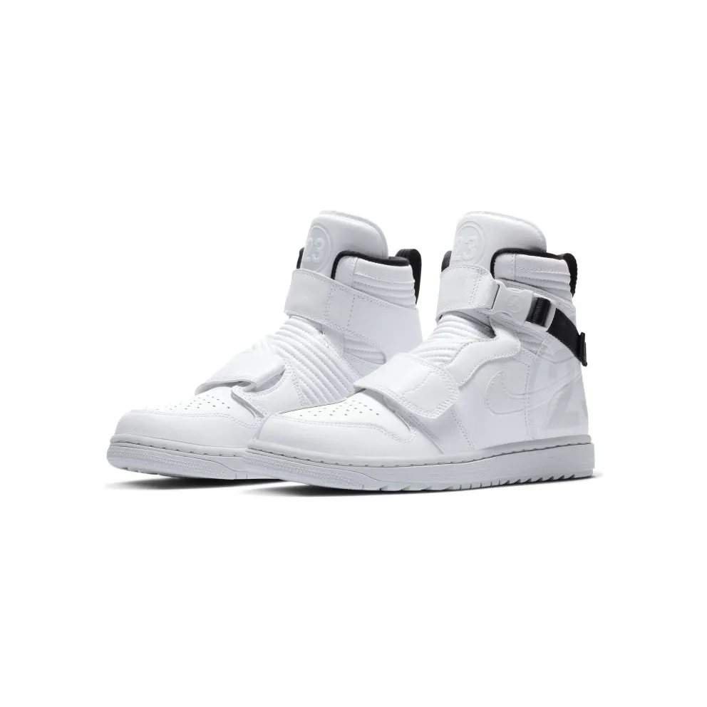 Jordan 1 Moto White White/White-Black-Pure Platinum (AT3146-100)