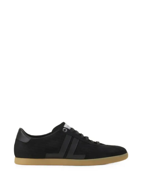 Lanvin Glen 2.0 logo-patch sneakers – Black (FUSKZL01ANAPA2610)