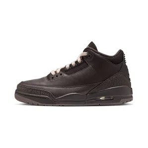 Air Jordan 3 “Fireside” (CK9246-200): chocoladebruin, met een tweede set veters in de doos
