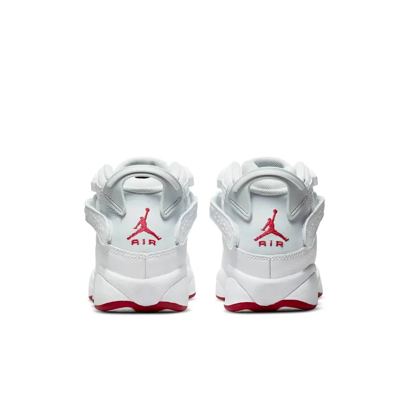Jordan 6 Rings White Red Sole (323419-116)